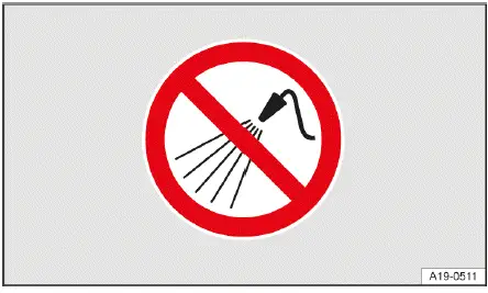 Zones interdites nettoyeur haute pression Volkswagen ID.4